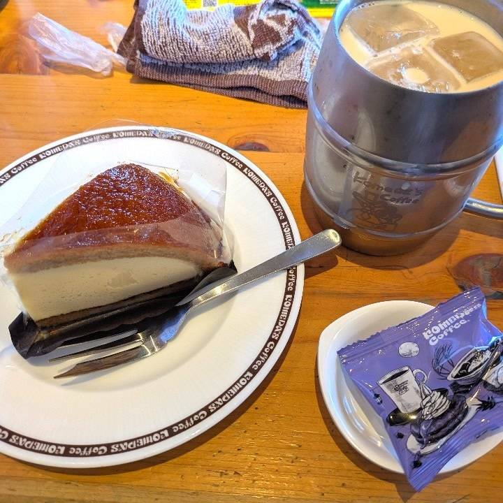 お散歩の休憩に