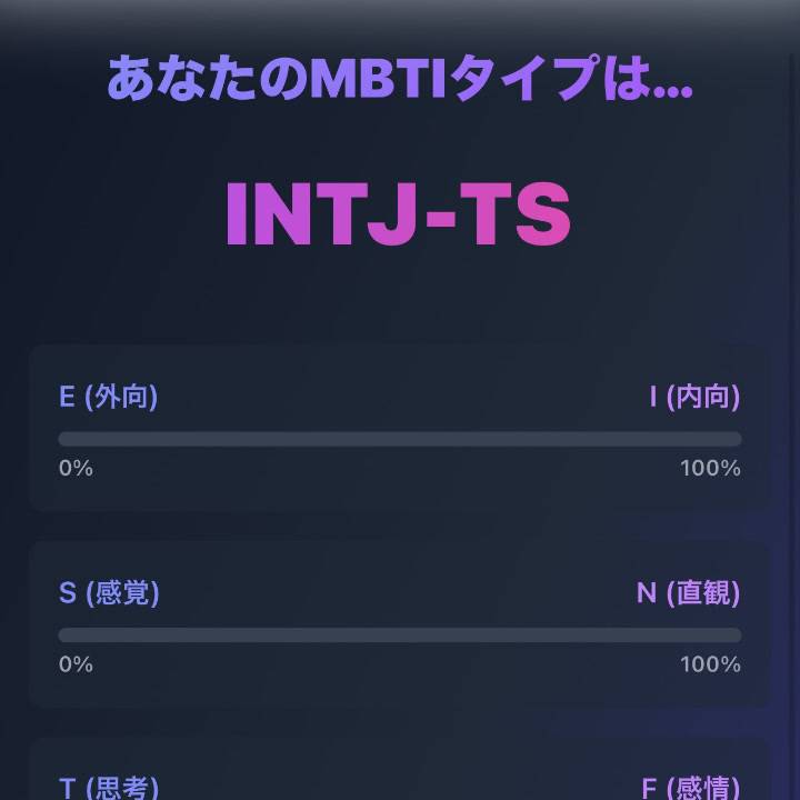 エンタメのお時間ですよ！皆のMBTIは？👀✨