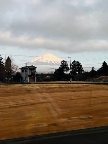 朝〜　富士🗻