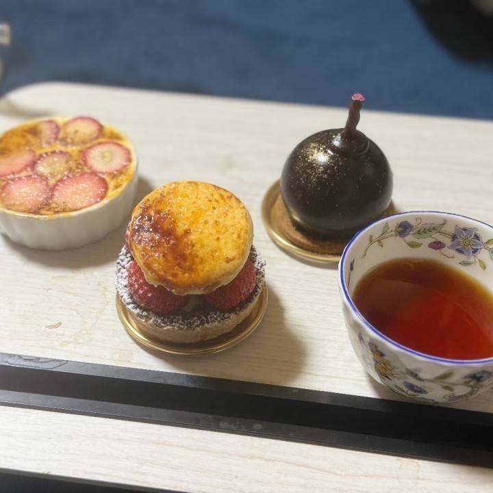 ブリュレと思いきやグラタン