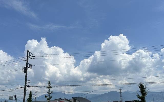 地元の空☀️