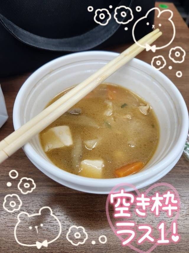 少しだけご飯