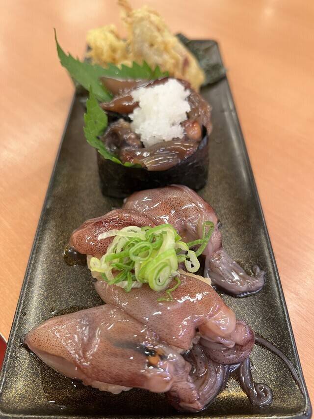 ホタルイカ食べ比べ🦑