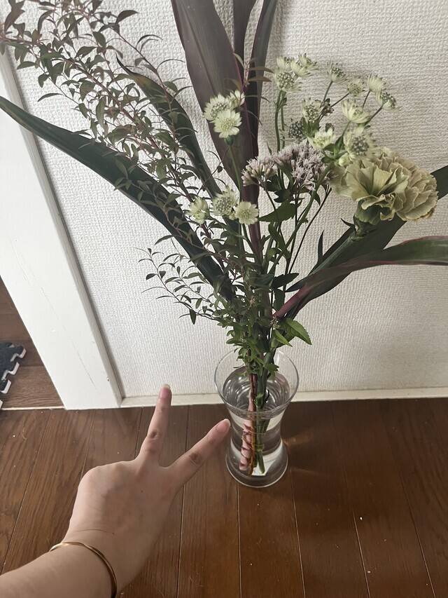 お花は癒しになる🍀*゜秋仕様に♥️