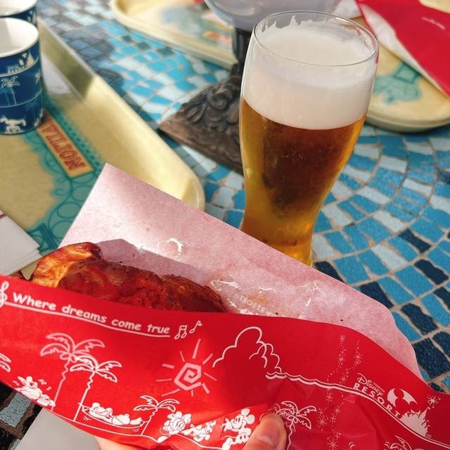 ビールとチキン🍗