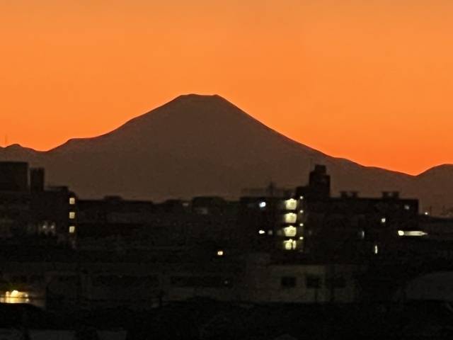 昨日の富士山独り占め🗻