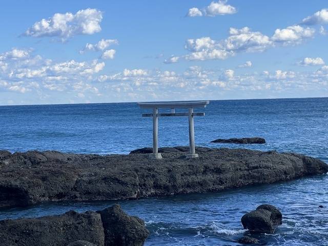 大洗の神磯鳥居𓇼𓆡𓆉 ⋆