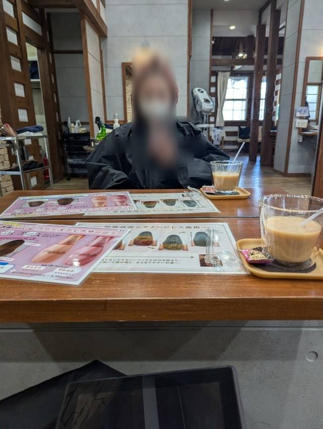 美容院💇‍♀️🍀