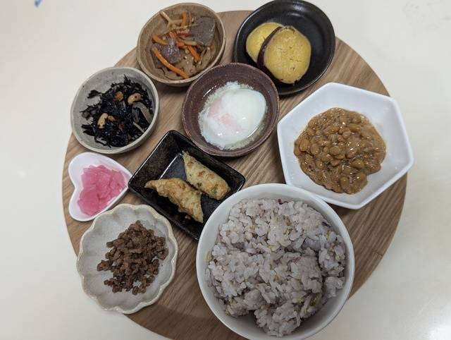 朝ごはん🍚1809