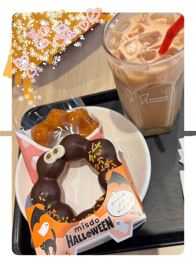 もぐもぐ💕 秋のドーナツ🤭ᩚ✌️