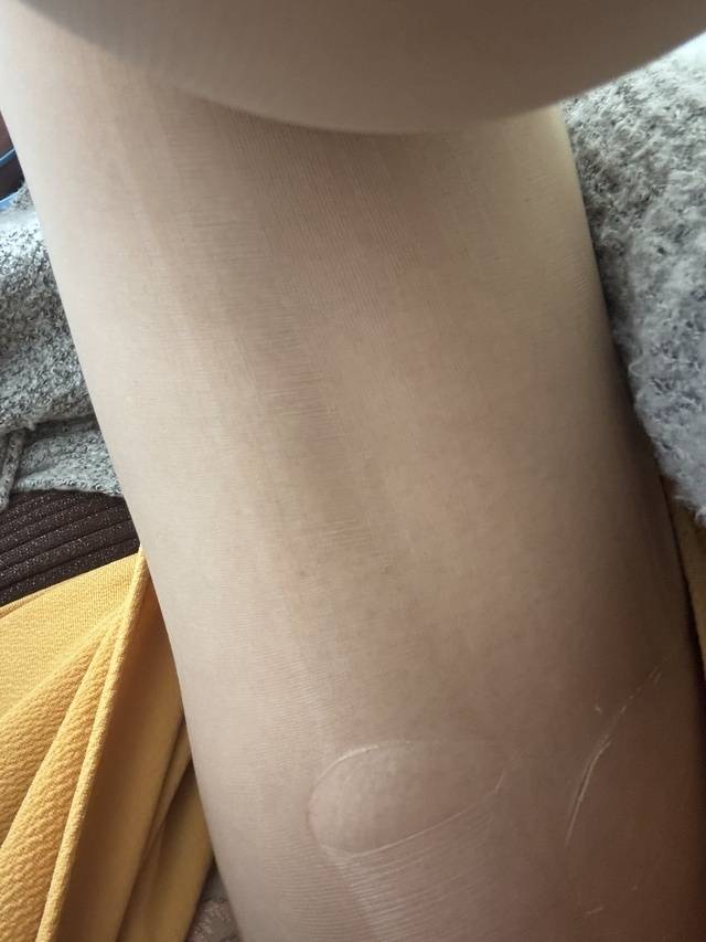 あっあっストッキングが…。