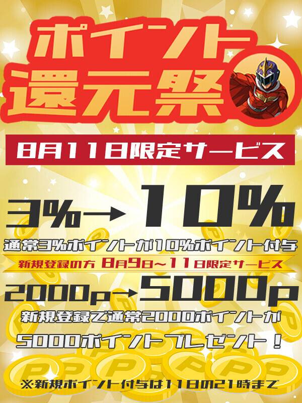 ヒップスマンポイント5000ポイント