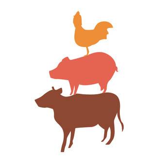 鳥・豚・牛？