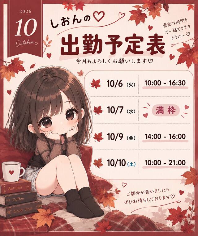 予定〜