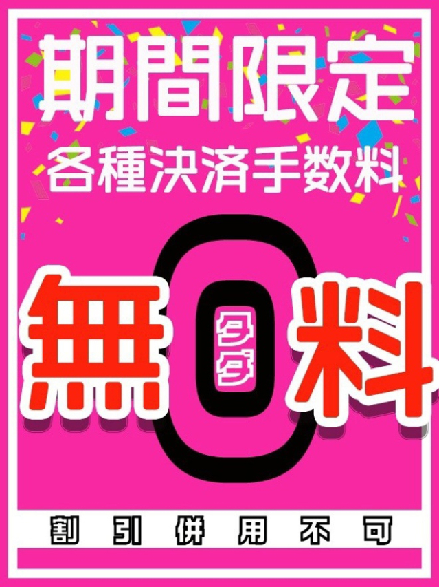 各種決済手数料無料（元祖！ぽっちゃり倶楽部Hip's馬橋店）