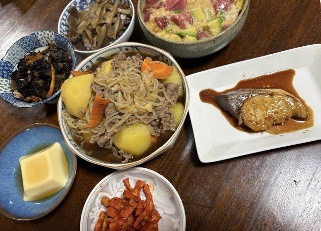 今日の夕飯‼️