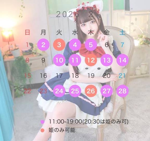 2月の予定🌟