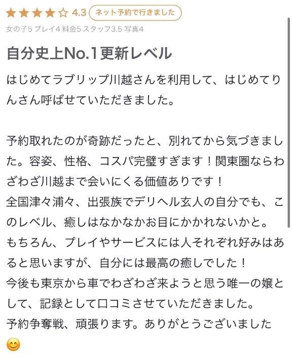 【お礼写メ日記】