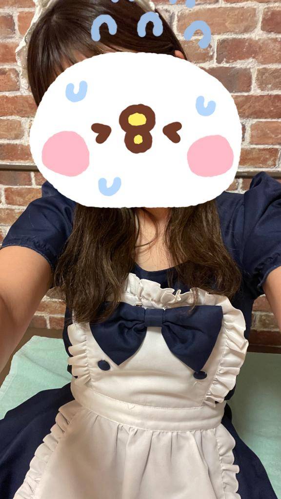 青メイド服好き～?