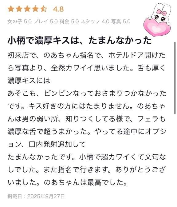 【お礼写メ日記】