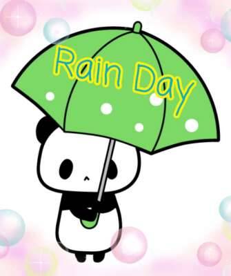 雨…