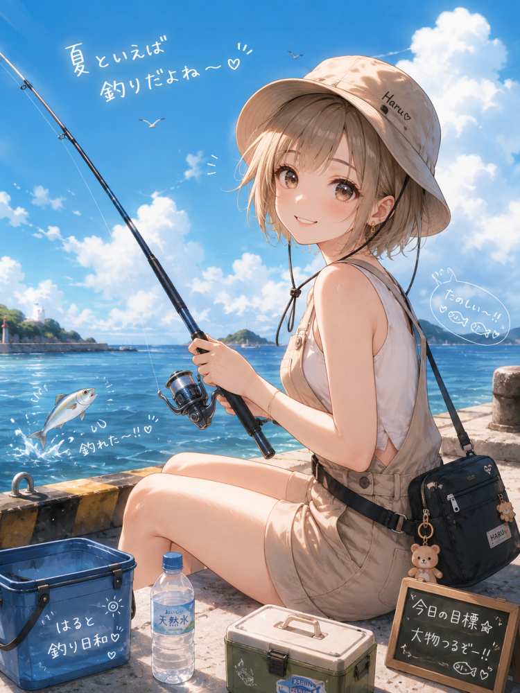 今年こそっ！🪣🎣️🩵