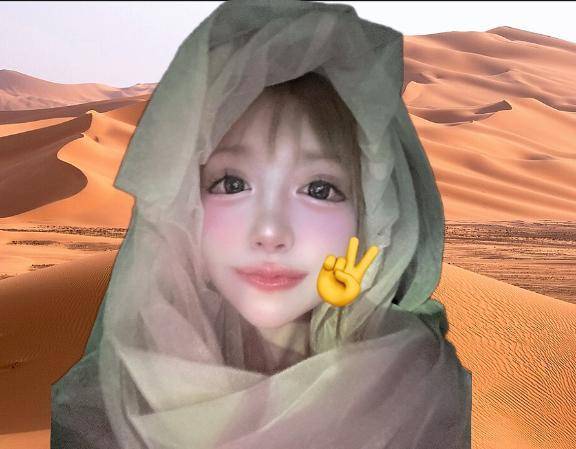 🌙「砂漠の国から来ました♡」🐪🌞