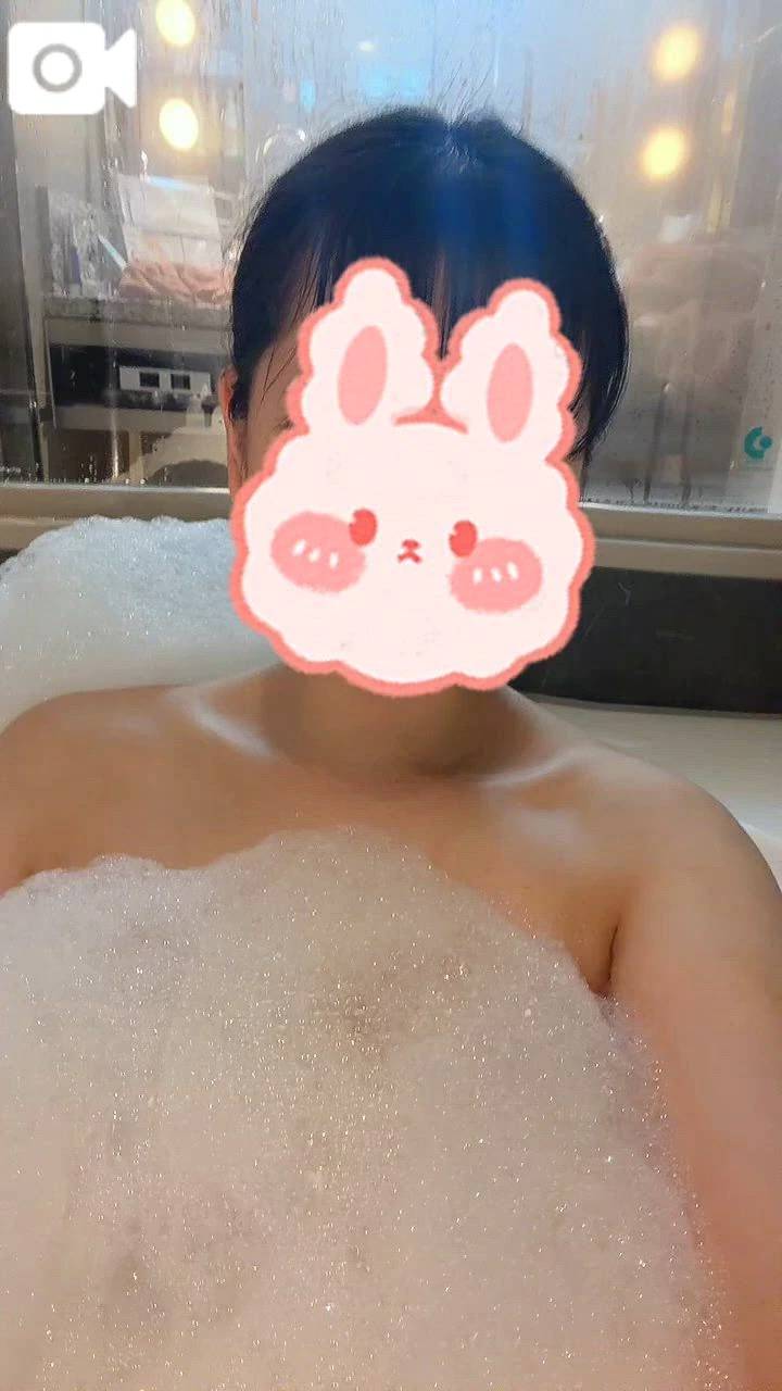 朝から…🛁