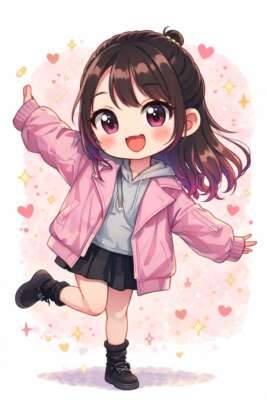 AI似顔絵かわいい！