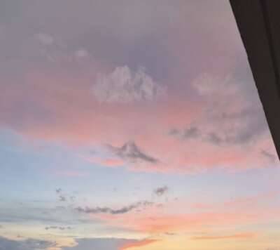 夕方の空が好きなんです