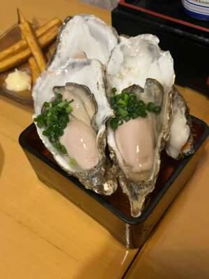 牡蠣食べてきました?