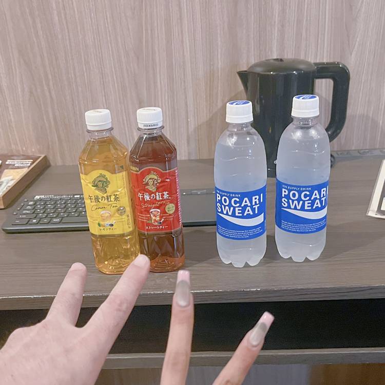 さっきのハプニング、ほんとに嬉しすぎた〜🥤✨