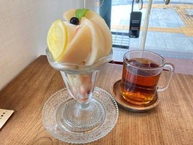 桃パフェ☆