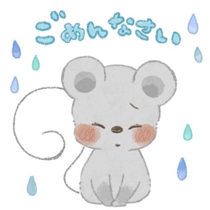 ごめんなさい( ´･ω･`)