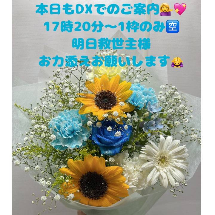 本日もDXでのご案内💁‍♀️💖17時20分〜1枠のみ🈳明日救世主様助けて〜🙇‍♀️🚨