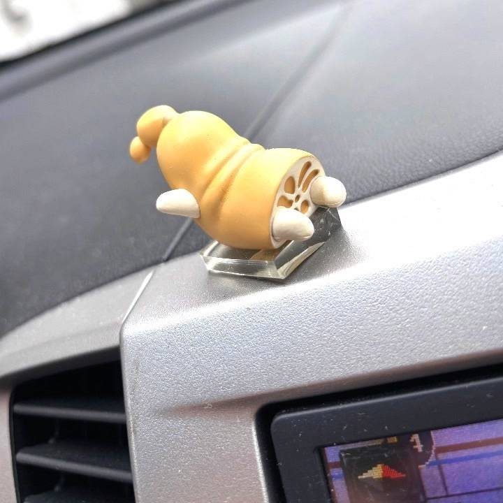 ピンクとオレンジの丸いの