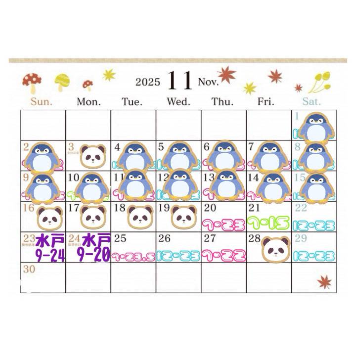 11月残り❕❕❕