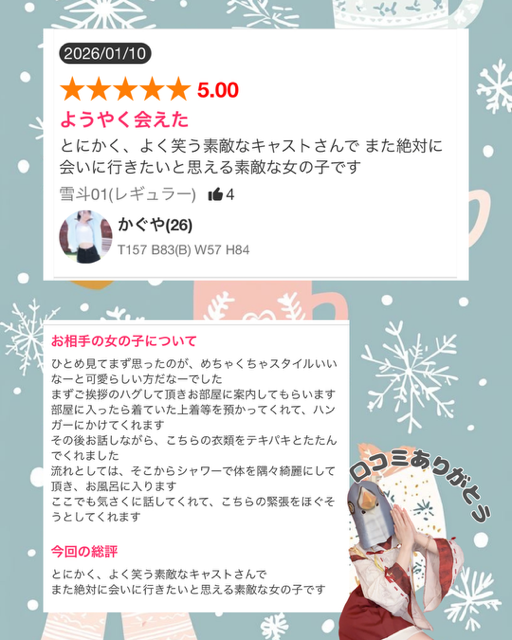 クチコミありがとう！