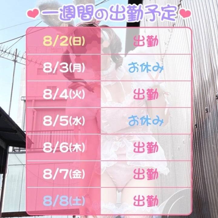 今週の出勤や！！