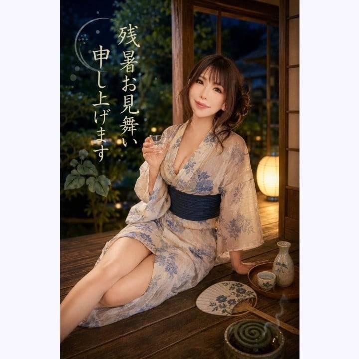 残暑お見舞い申し上げます🎐