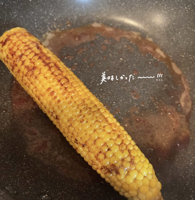 焼きとうもろこし🌽