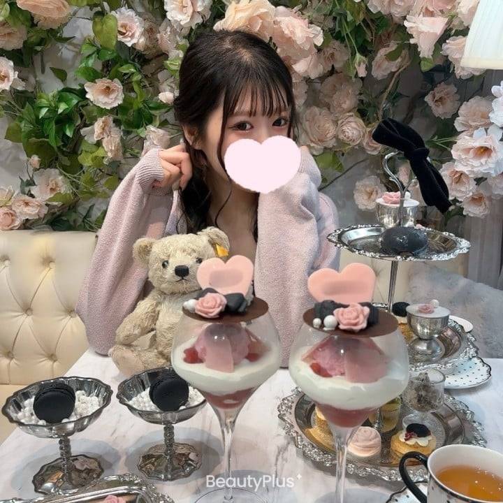 pink×black