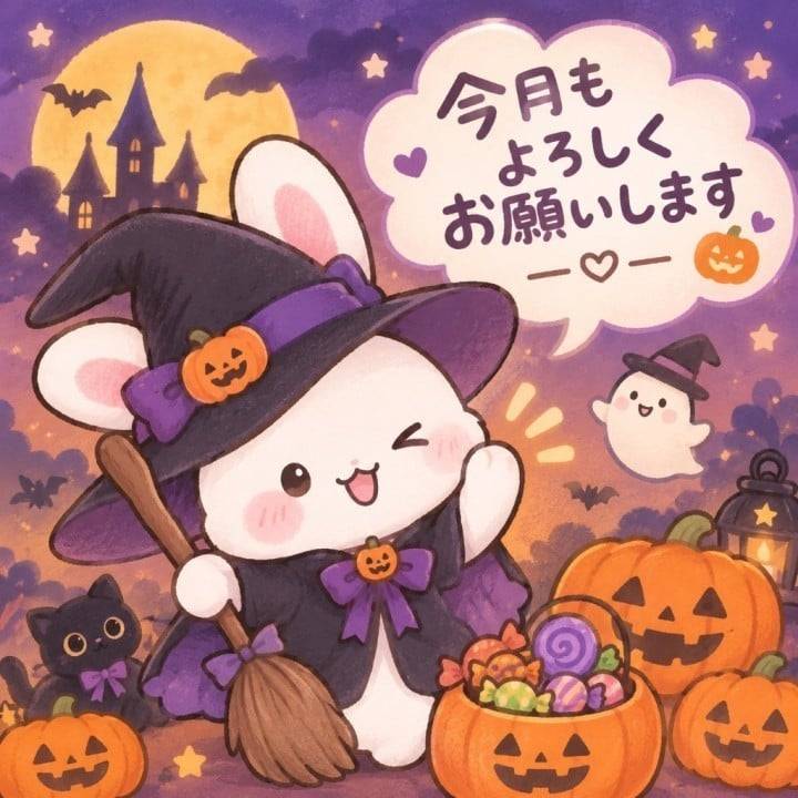 今日もよろしく👻