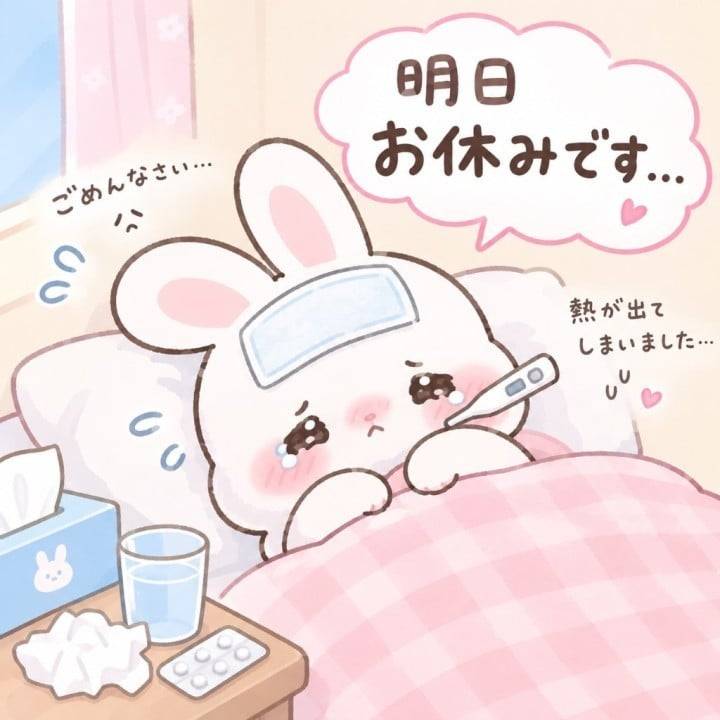 明日おやすみです🙇‍♀️