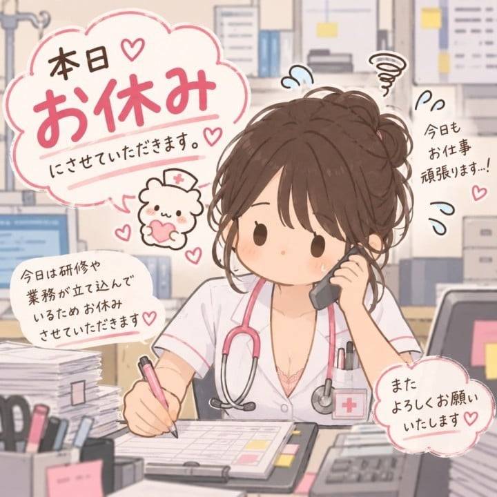🏥お休みのお知らせ🏥