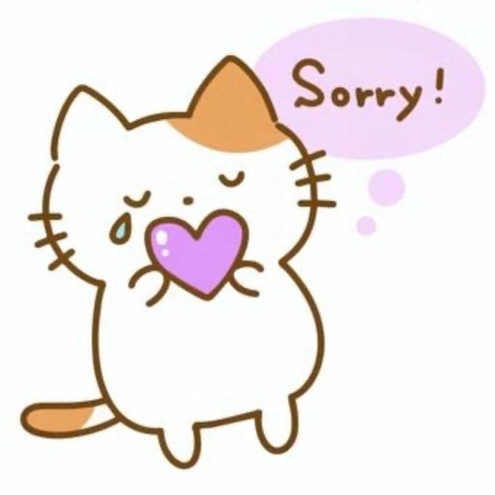 ごめんなさい💦