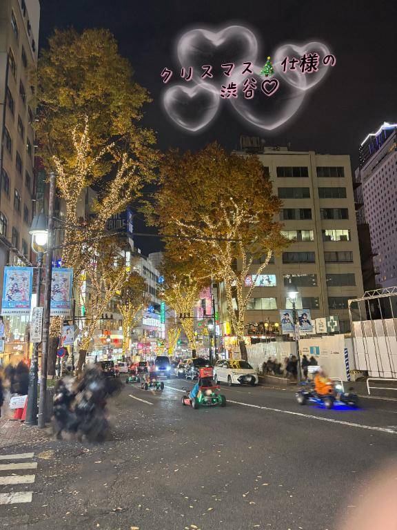 渋谷はクリスマス仕様?