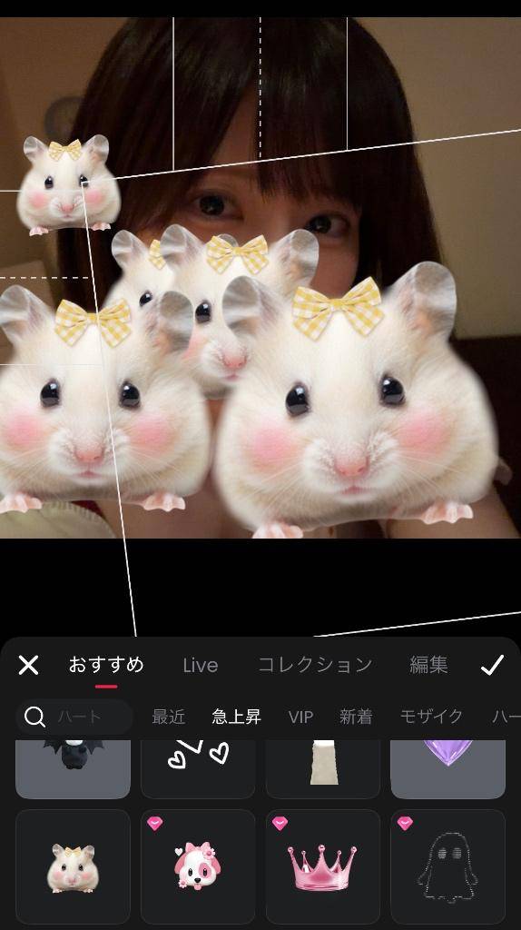 髪の毛切りましたよ
