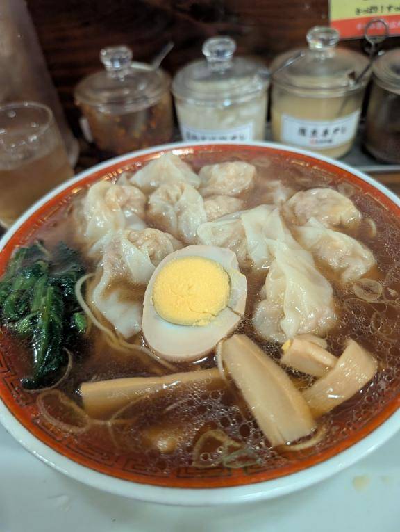 暑い日もラーメン🍜