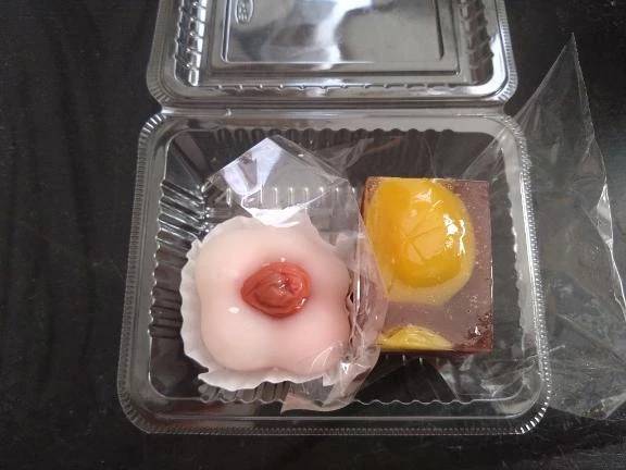 つる瀬　 ふく梅、栗蒸し羊羹